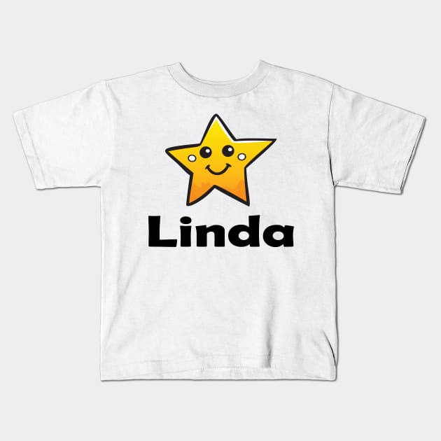 Linda Star Kids T-Shirt by ProjectX23Red